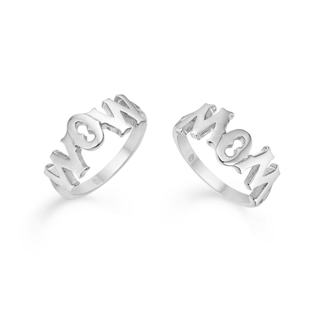  Mads Z - MOM / WOW Ring in silber