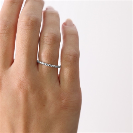 Christina Collect Silber ring ROPE