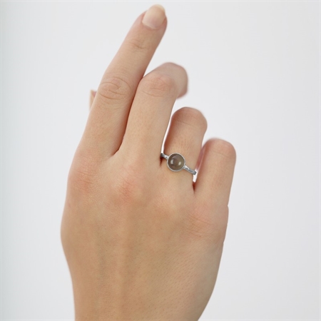 Christina Collect - MOONSTONE Ring in silber 3.27.A