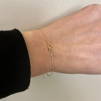 Siersbøl - Armband mit einem Ewigkeitszeichen aus 8kt. Gold