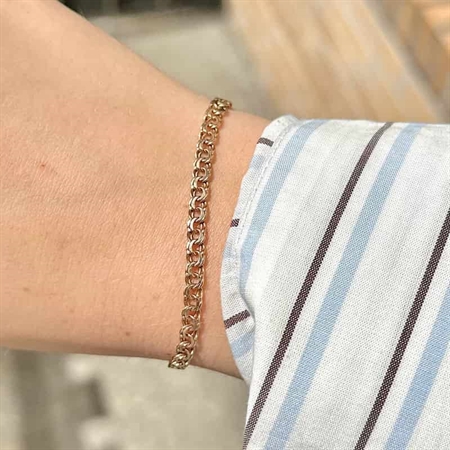Bismark 14 kt Gold armband in verschiedenen Breiten und Längen
