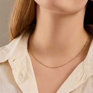 Pernille Corydon - Solar-Halskette. Vergoldet