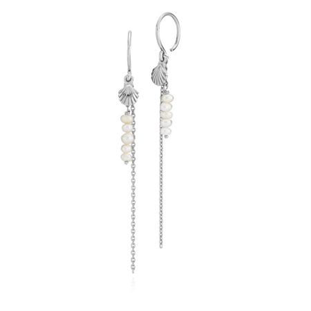 Sistie - Beach Ohrring aus silber mit Perlen