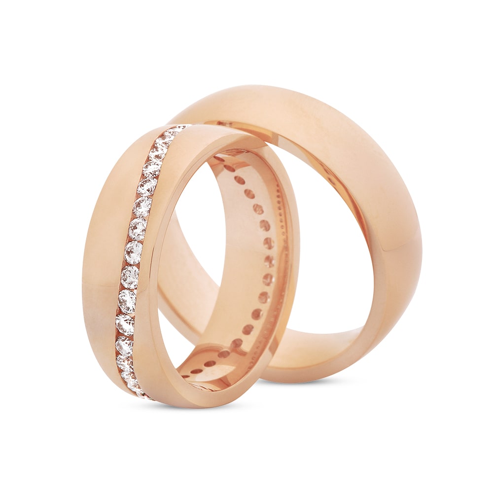 Roségold Trauringe Roségold Trauringe
