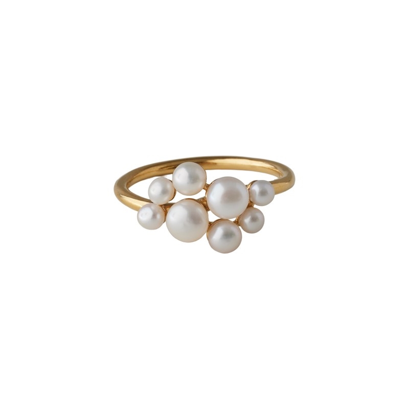 Pernille Corydon - True Treasure ring aus vergoldetem silber